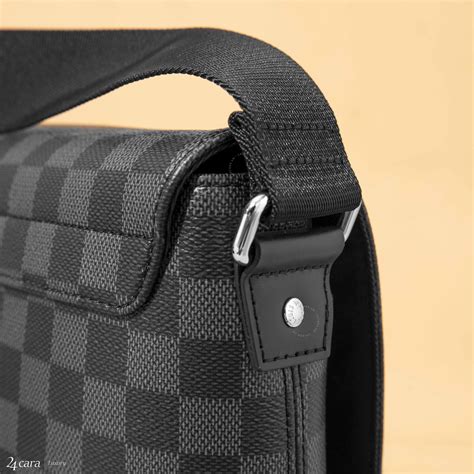 louis vuitton district pm messenger bag damier graphite|damier graphite canvas bags.